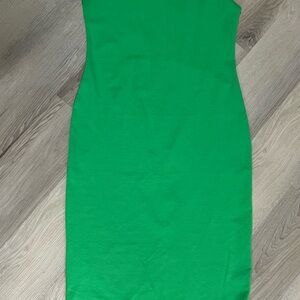 Zara Body Con Elegant Green Dress